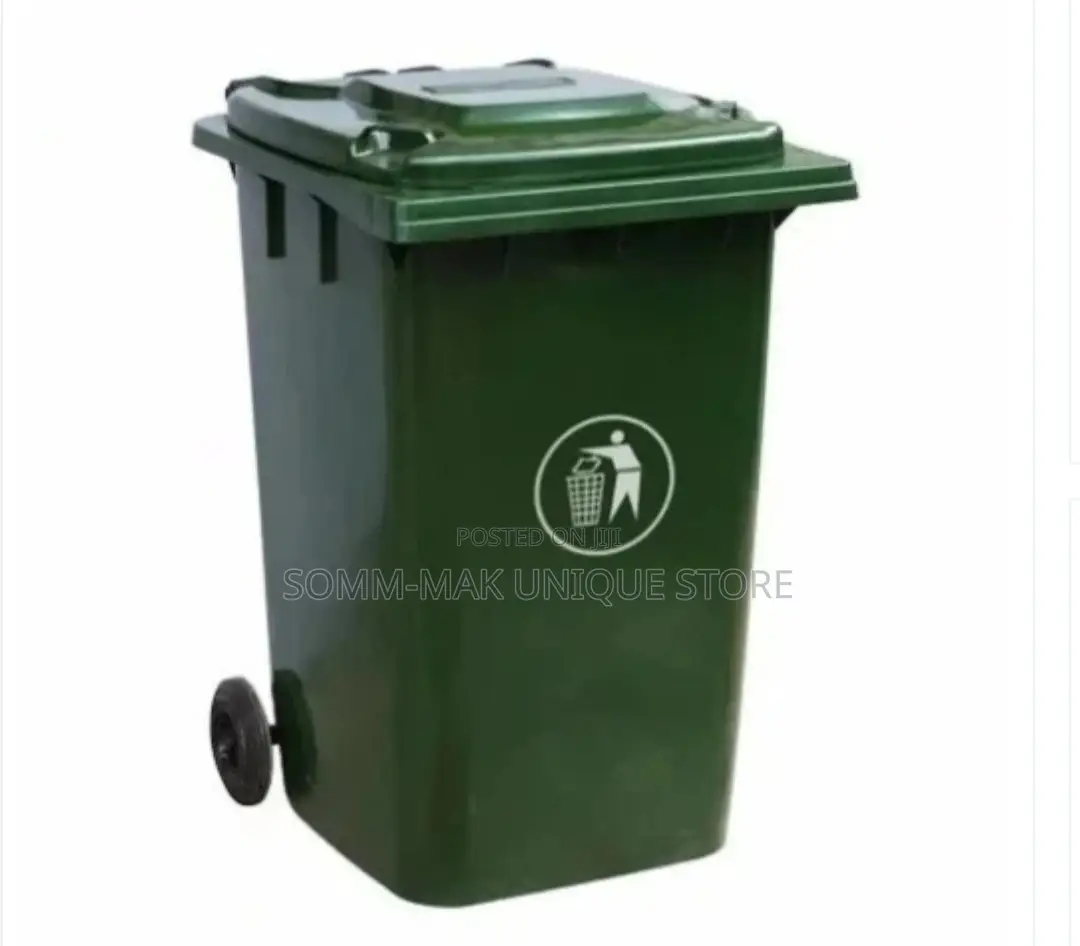 Waste Bin With 2 Wheels - 120L