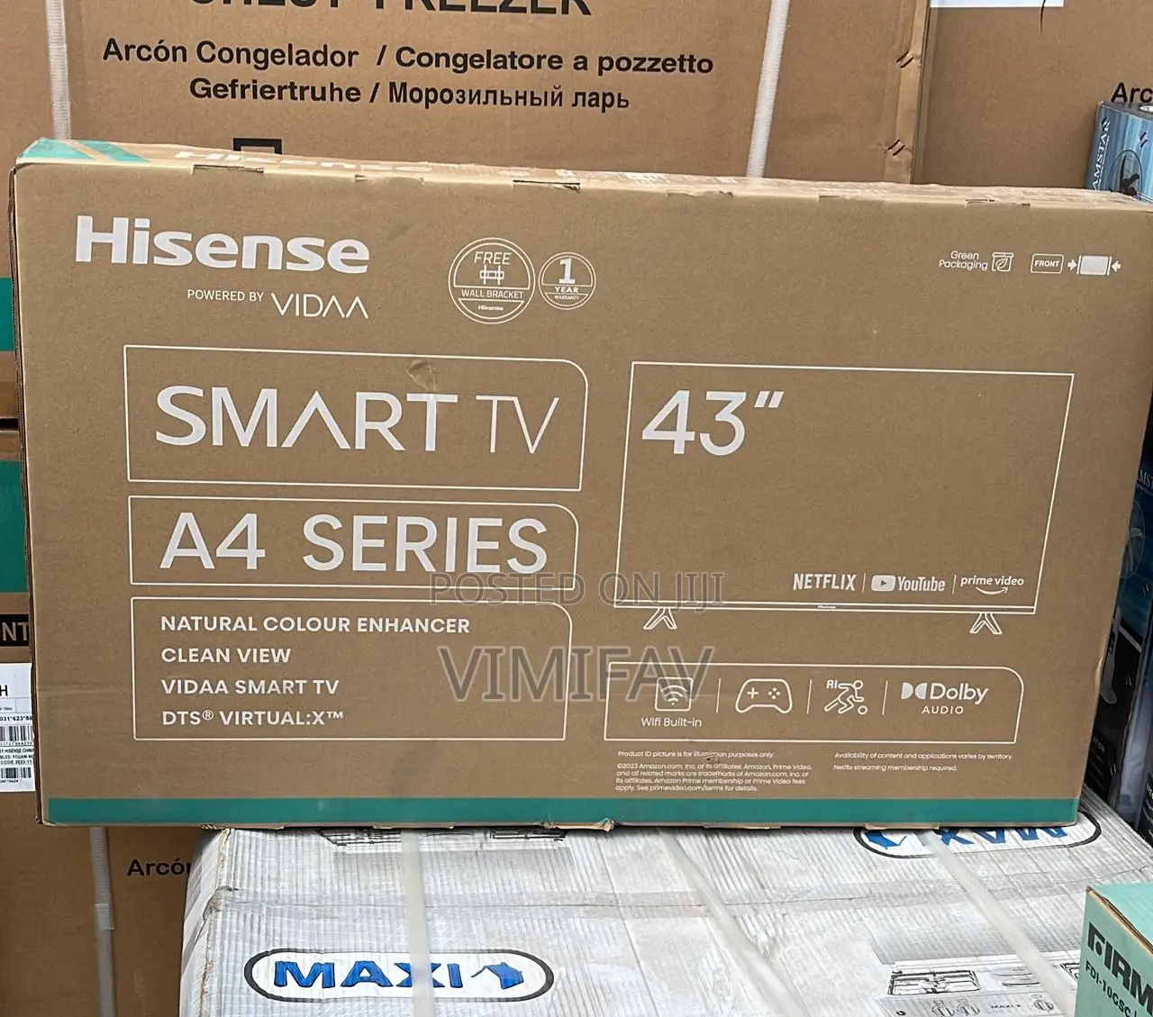 Hisense 43 Inches Smart Tv