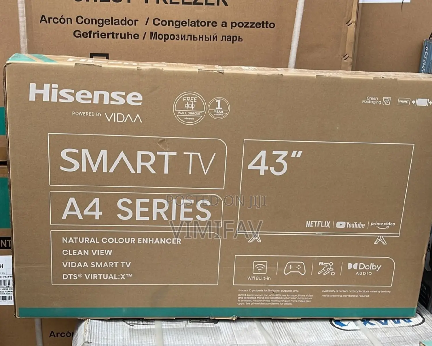 Hisense 43 Inches Smart Tv