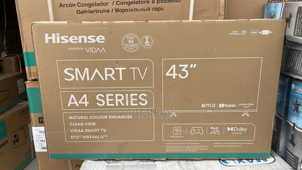Hisense 43 Inches Smart Tv