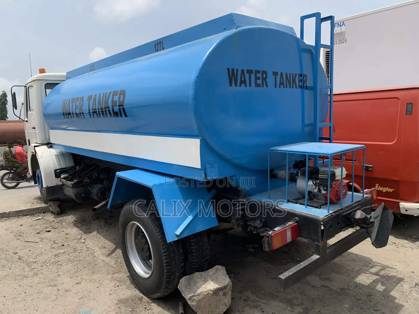 Foreign Used Mercedes Benz Water Tanker 12,000 Litres.