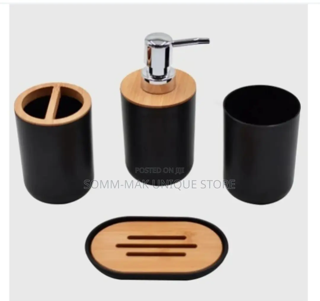 Bathroom and Toilet Accessories Set- 6 PCS