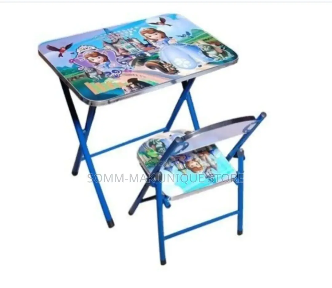 Sofia the First Cartoon Character Kids Study Foldabletable