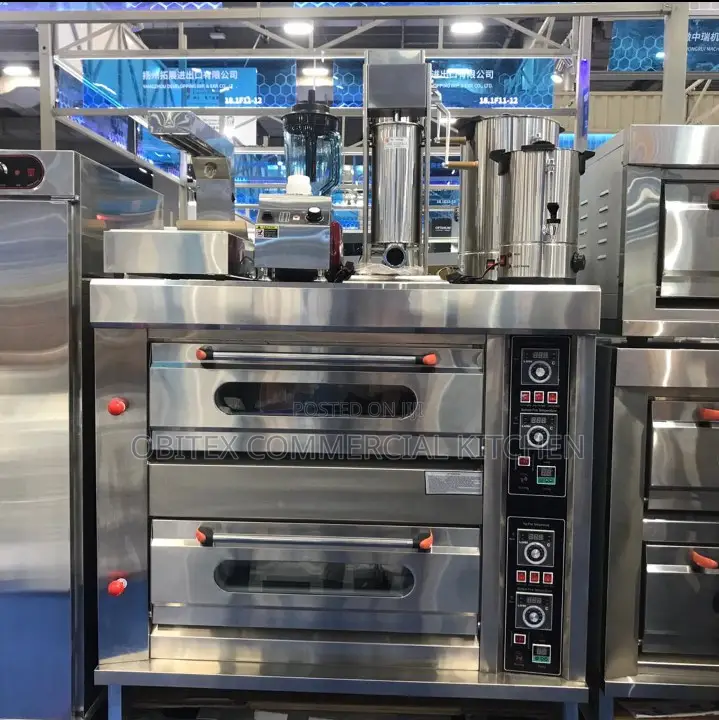 Industrial 4trays Gas Oven 2decks Is Available for Sale