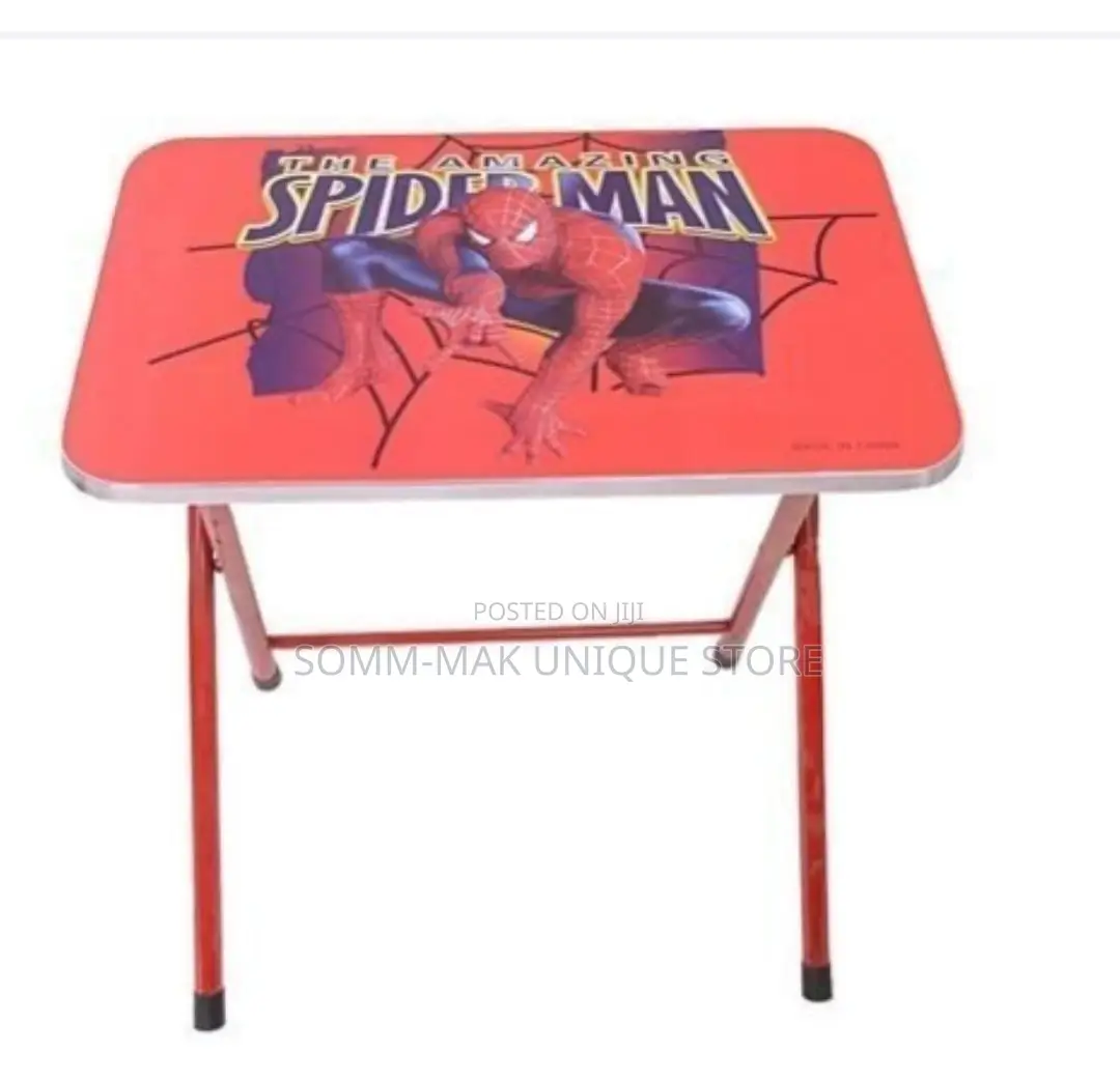 Kid's Children Cartoon Character Study Table and Chair