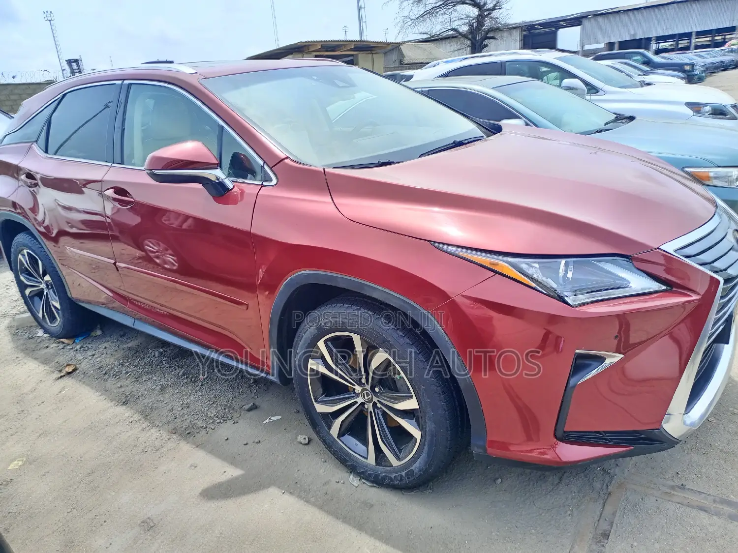 Lexus RX 2017 Red