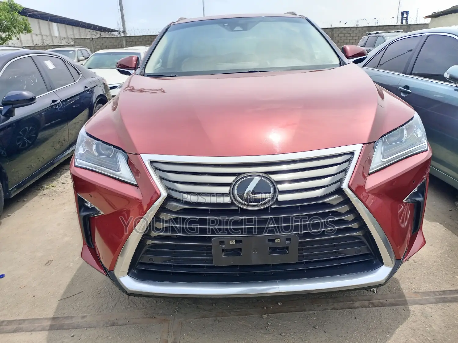 Lexus RX 2017 Red