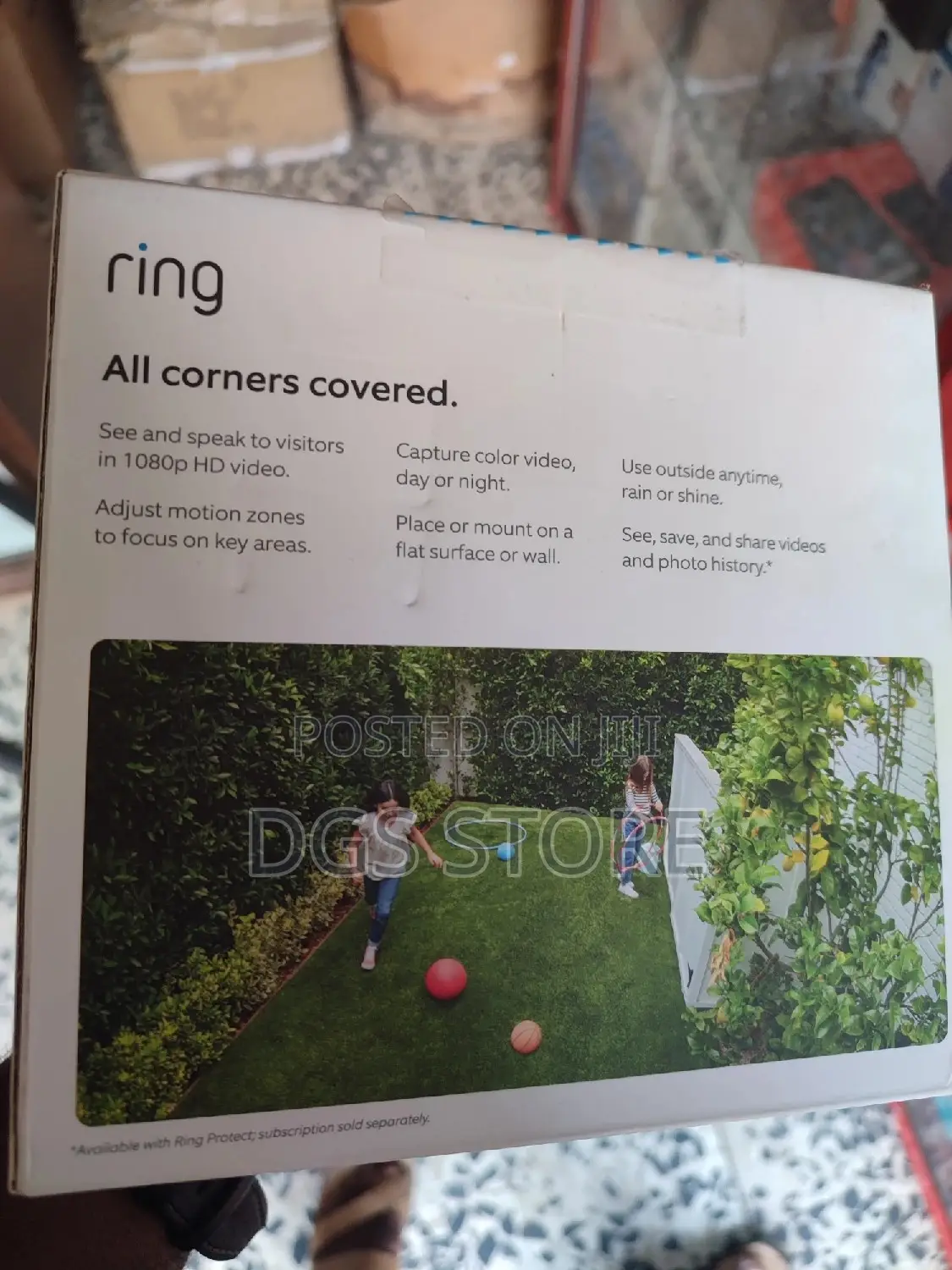Ring Stick Up Cam Plug In