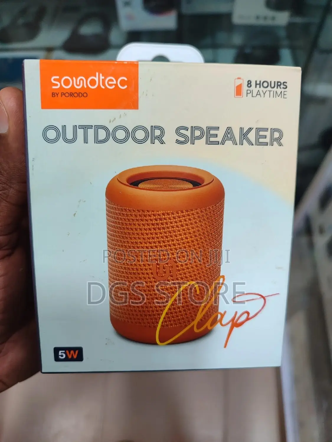 Porodo Soundtec Outdoor Bluetooth Speaker Clap 5w