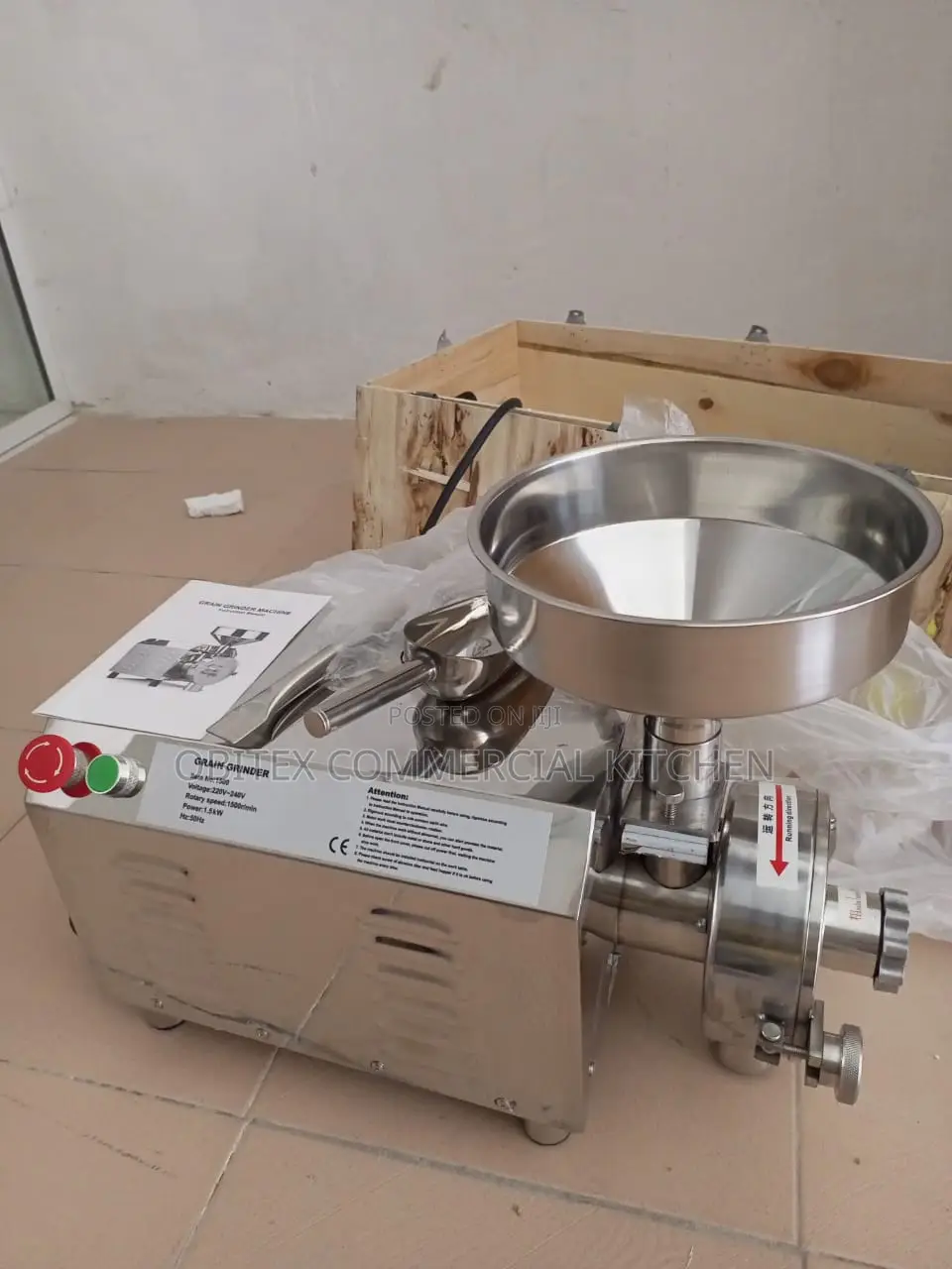 Industrial Stainless Steel Grinding Machine Is Available for Sales