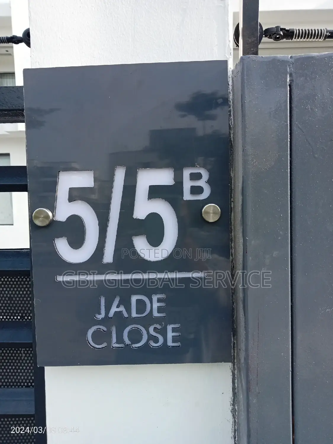 House Number Outdoor Sign