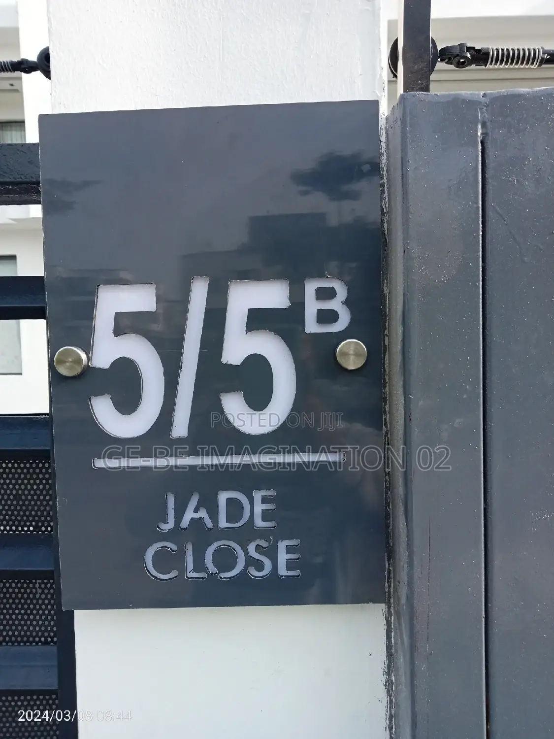 House Number Outdoor Sign