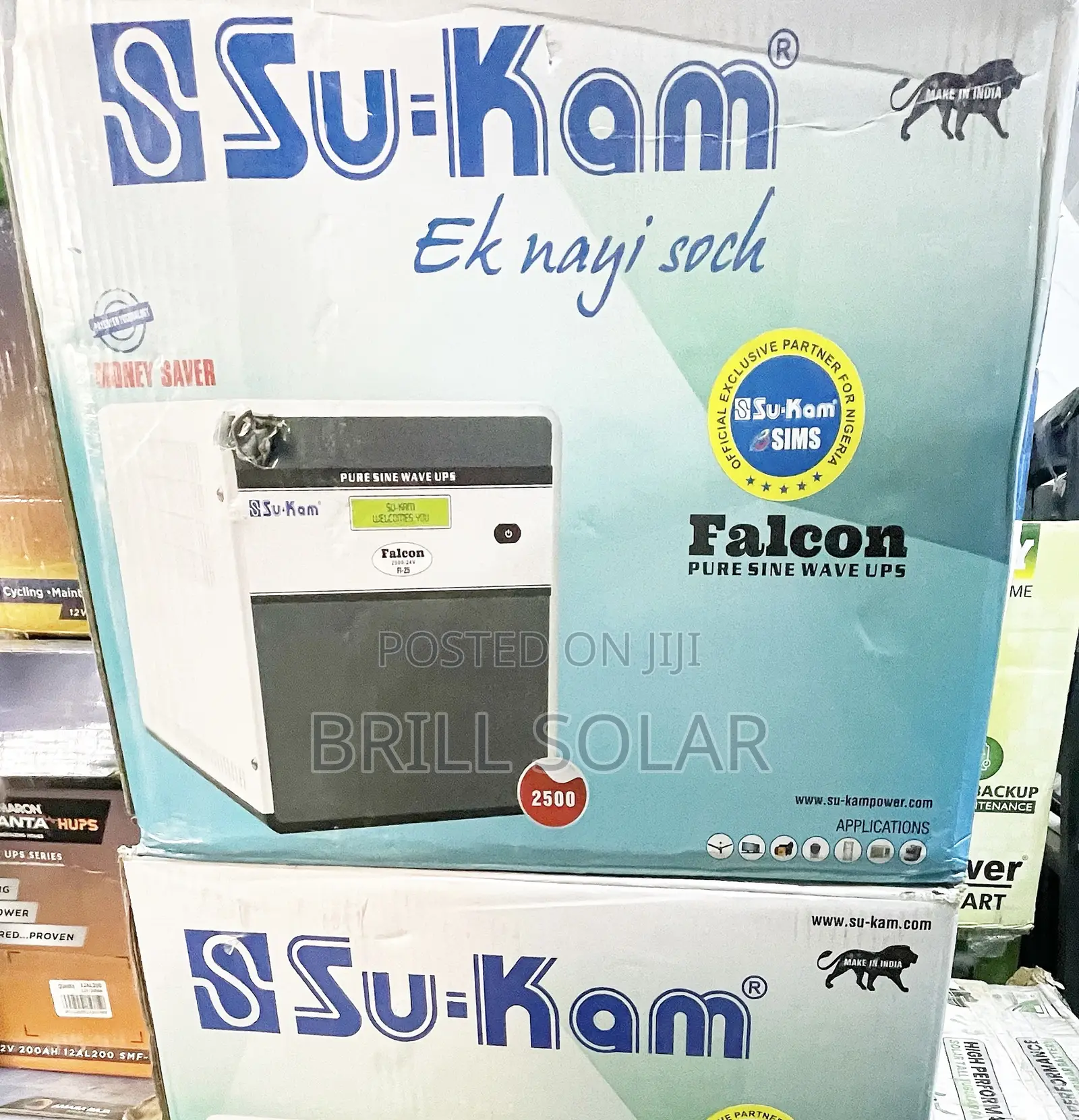 2.5KVA, 24V SU-KAM Pure Sine Wave Inverter
