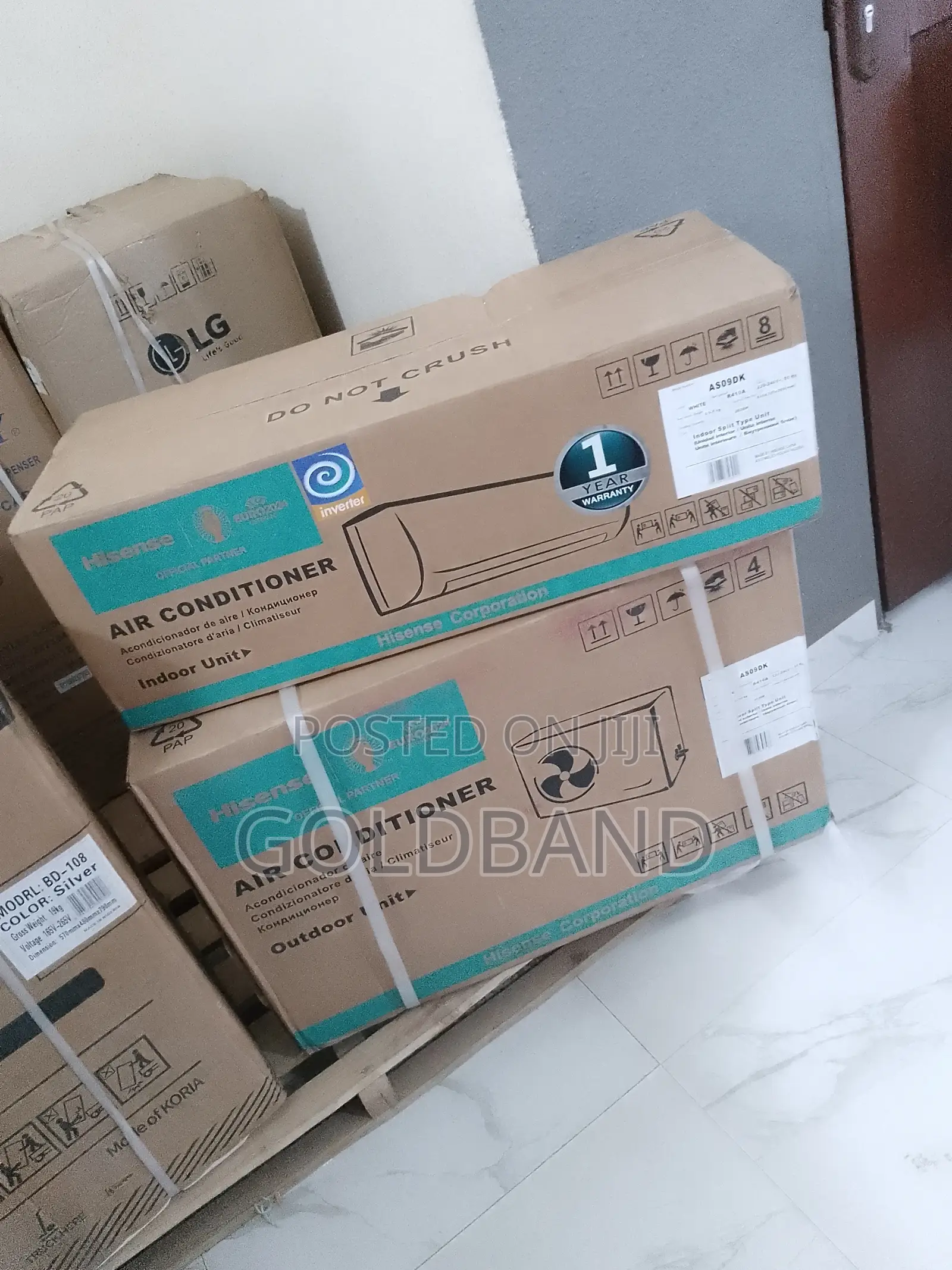 Brand New Hisense 1hp Inverter AC