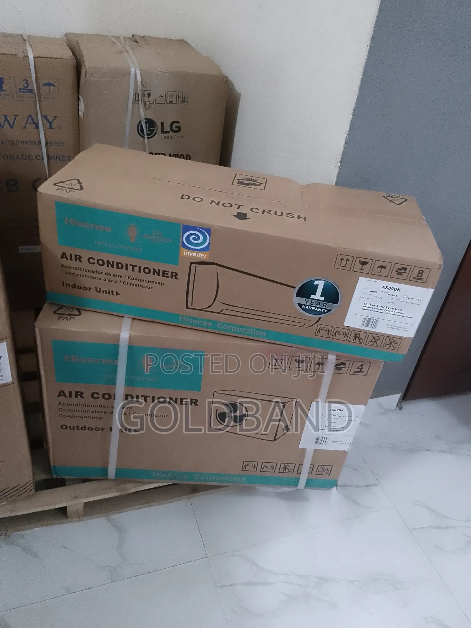 Durable Hisense 1hp Inverter AC