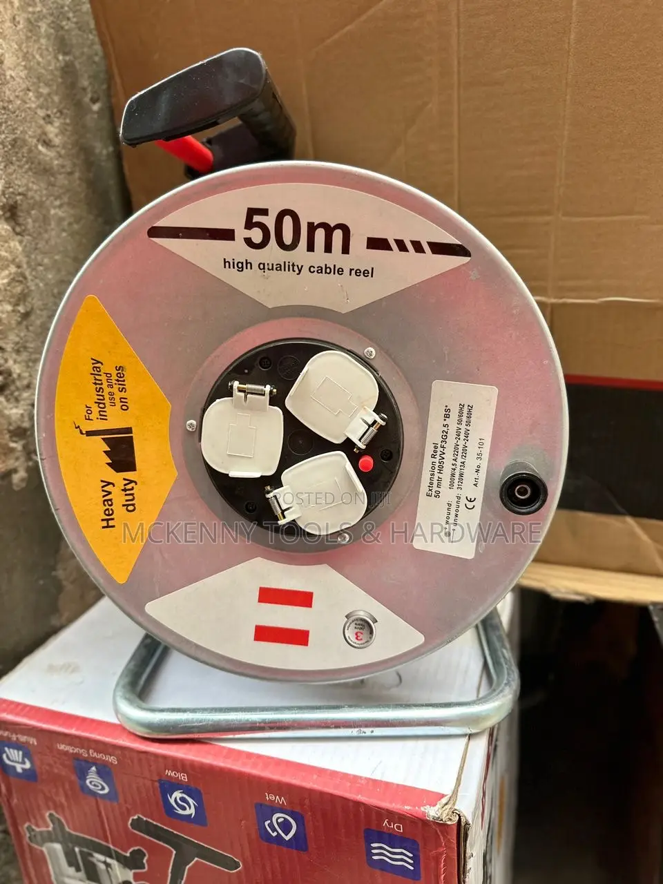 Extension Cord Reel 2.5 X50m
