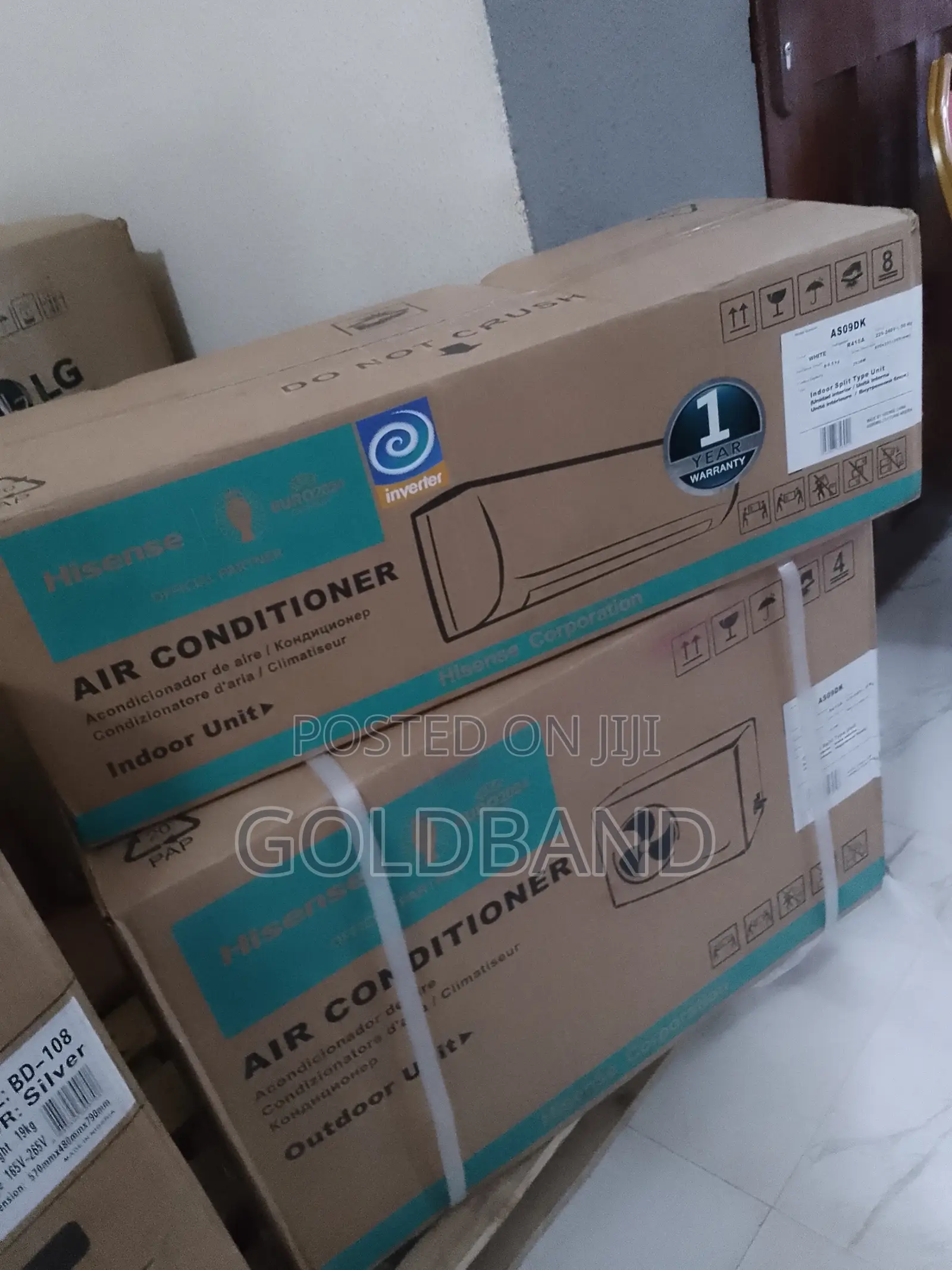 High Quality Hisense 1hp Inverter AC