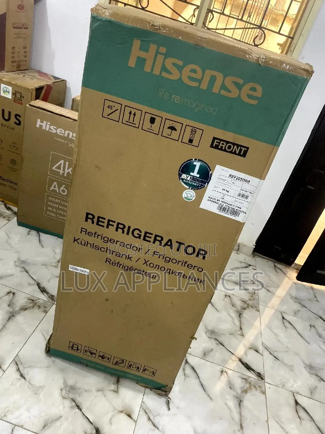 Hisense 205drb 205l Double Door Refrigerator| Hisref205drb