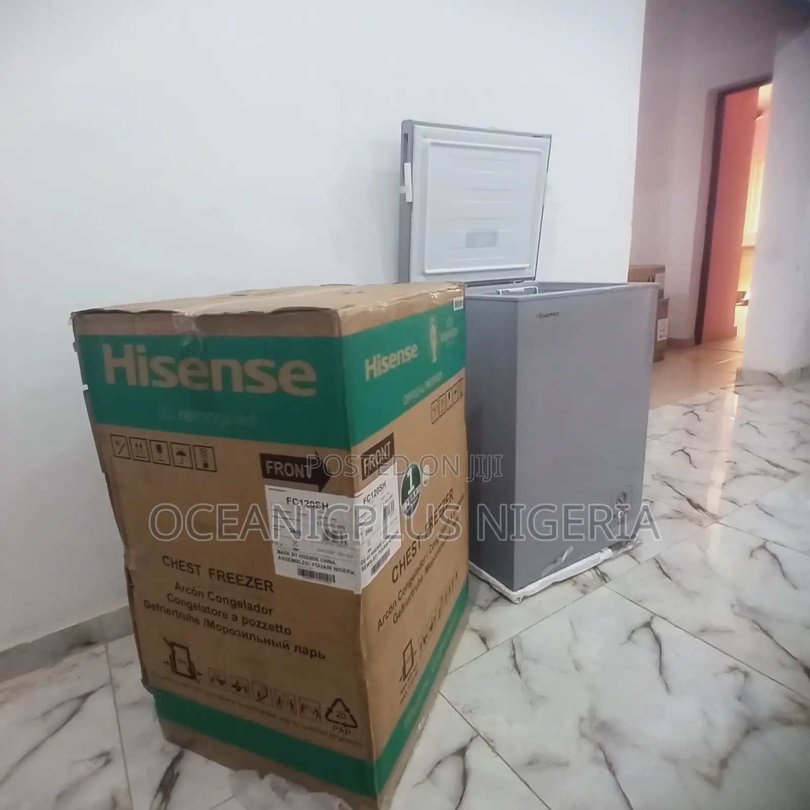 Classic Hisense Chest Freezer 95 Litres, Fc120sh