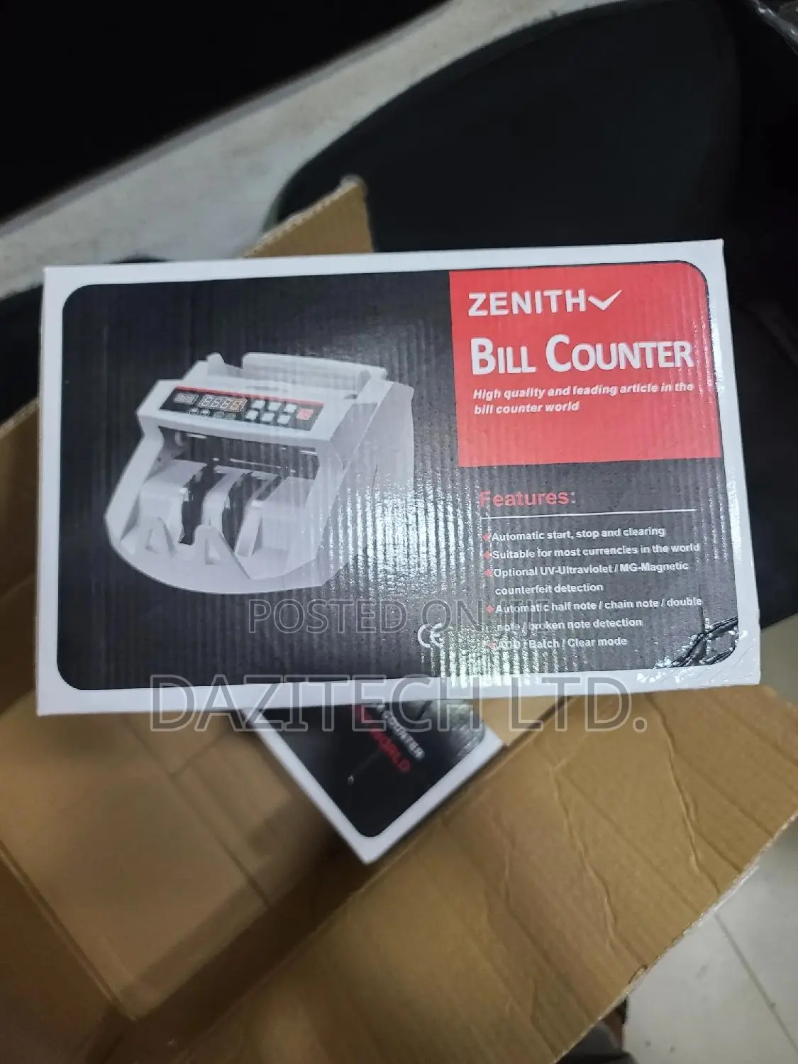 Zenith Bill Counting Machine