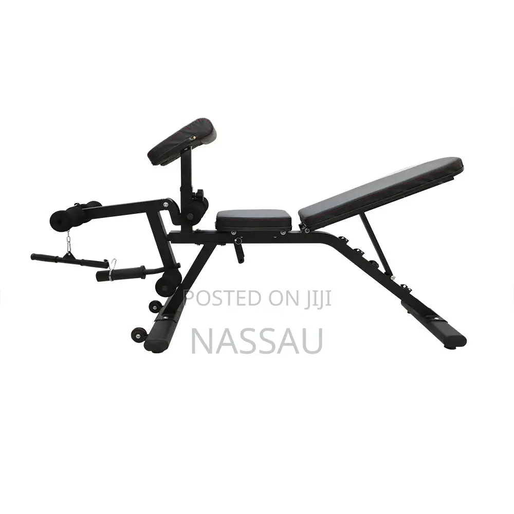 Semi Commercial Utility Exercise Bench With Leg Extension