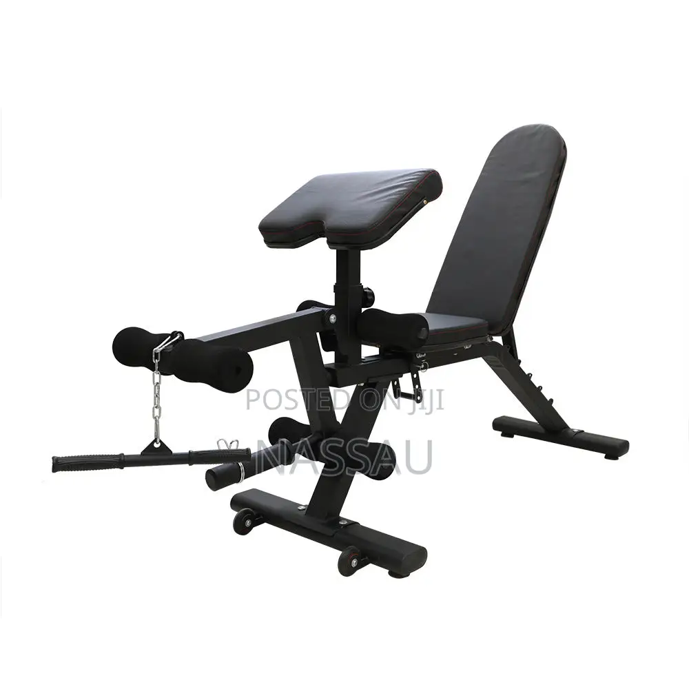 Semi Commercial Utility Exercise Bench With Leg Extension
