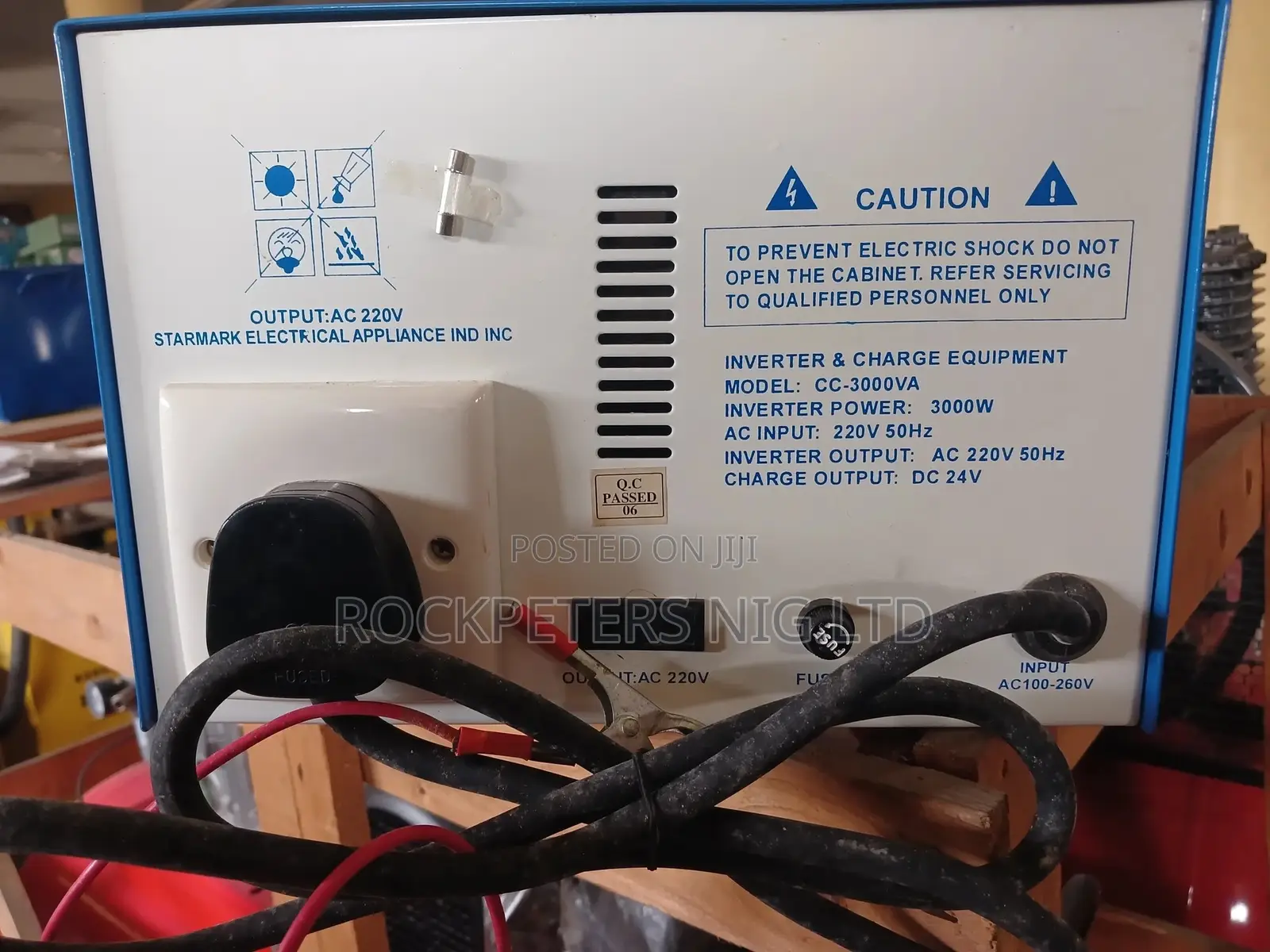 Starmark Cc-3000va Inverter Charge Equipment