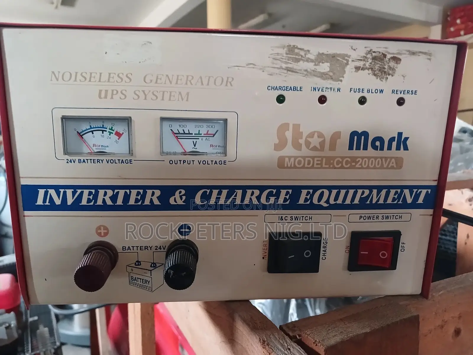 Starmark Cc-2000va Inverter Charger Equipment