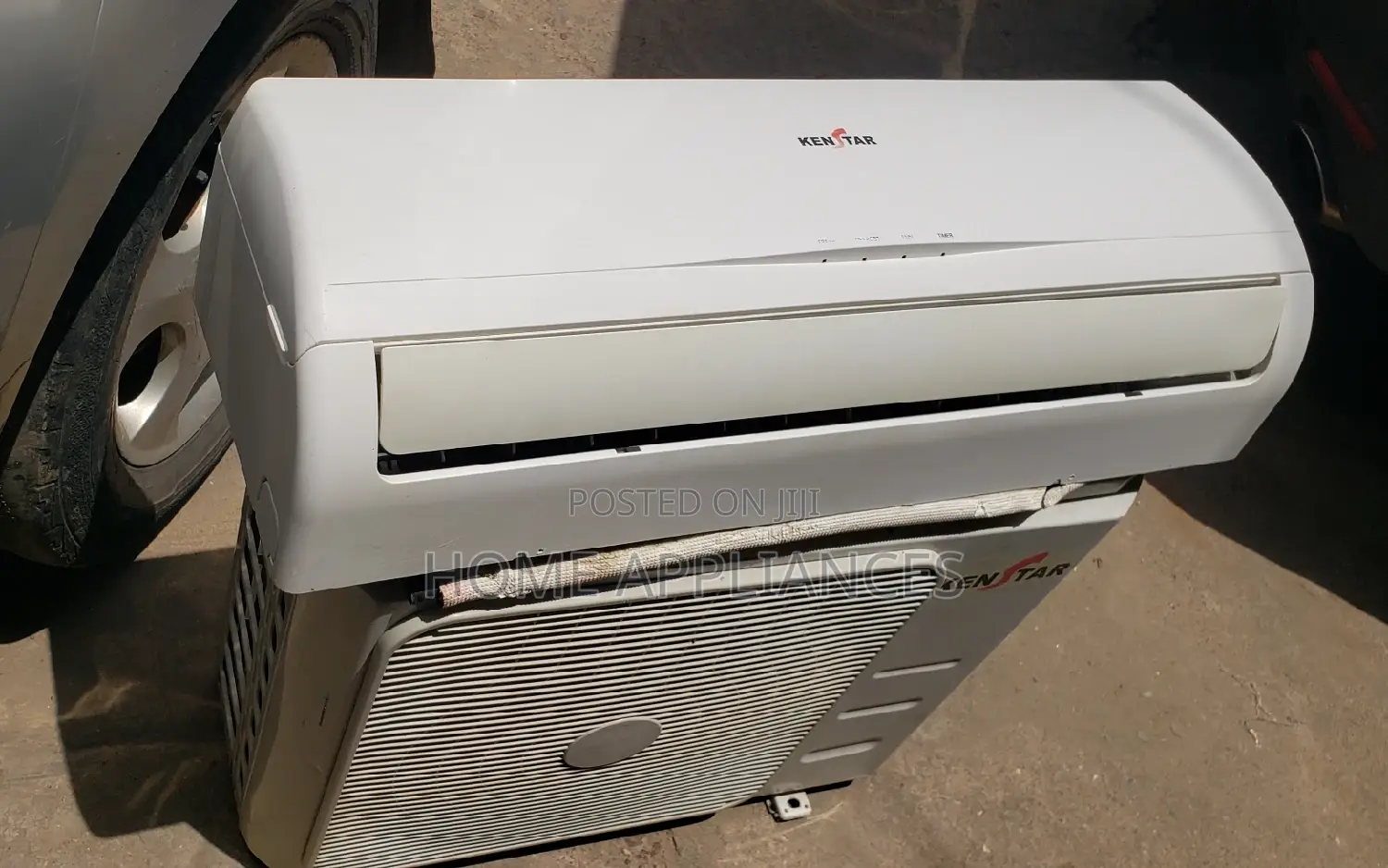 Low Voltage Kenstar 1.5hp Split Air Conditioner Wit Full Gas