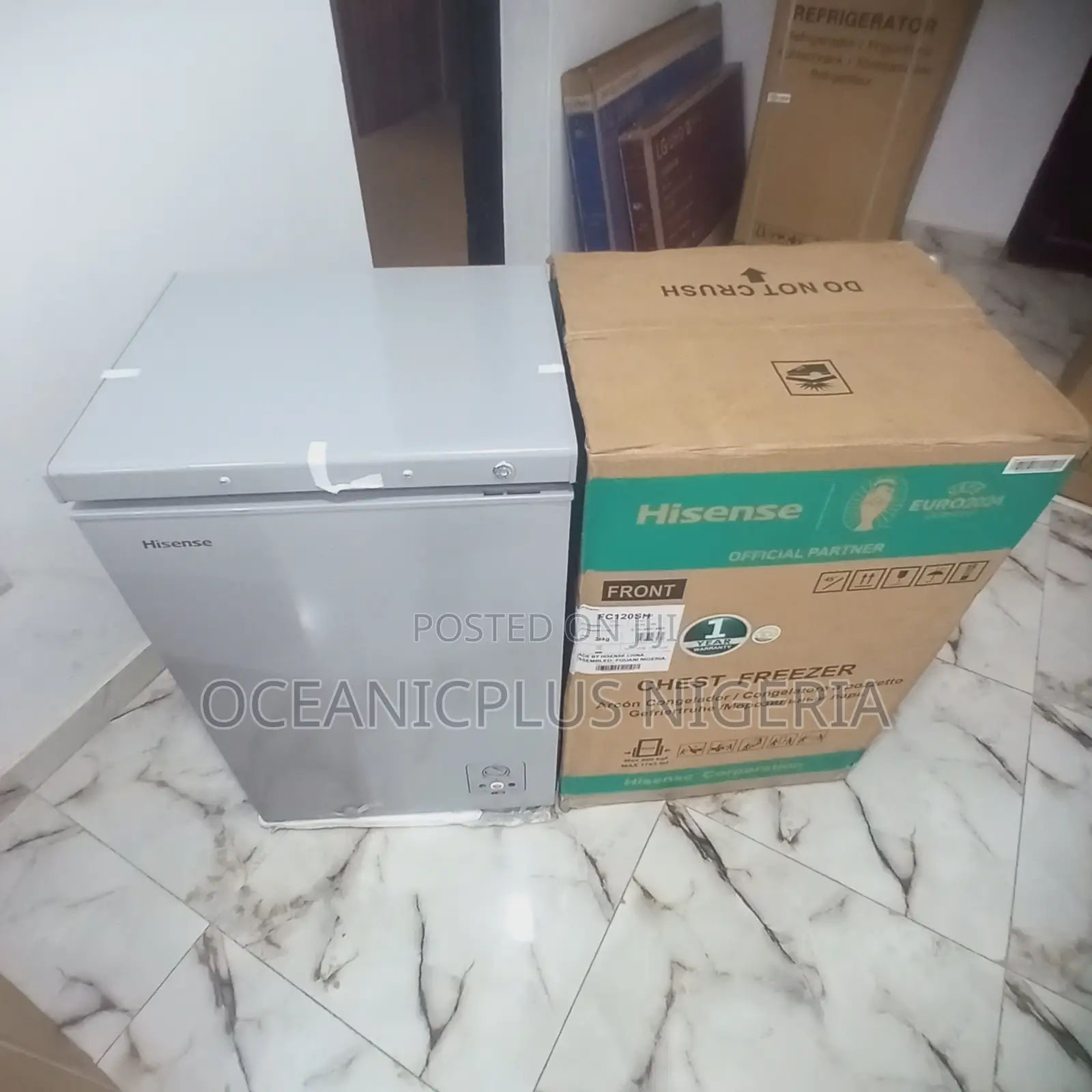 Trendy Hisense Chest Freezer 95 Litres, Fc120sh