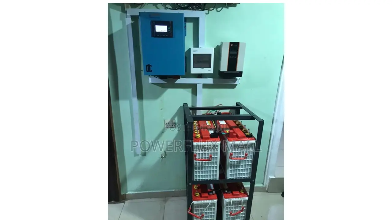 5 Kva Inverter 4 Battery 8 Solar Panels Solution