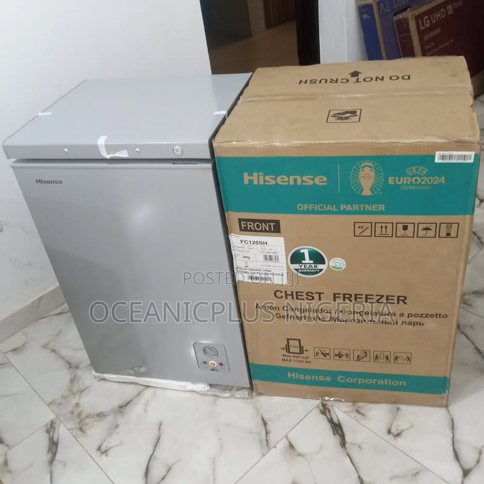 Top Quality Hisense Chest Freezer 95 Litres, Fc120sh