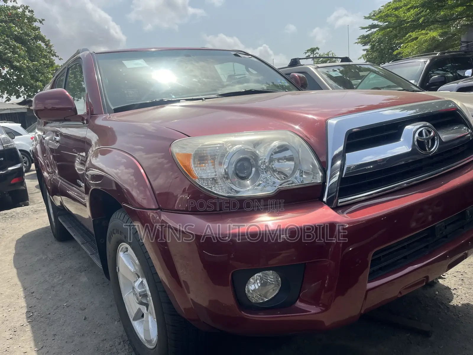 Toyota 4-Runner Limited 2008 Red