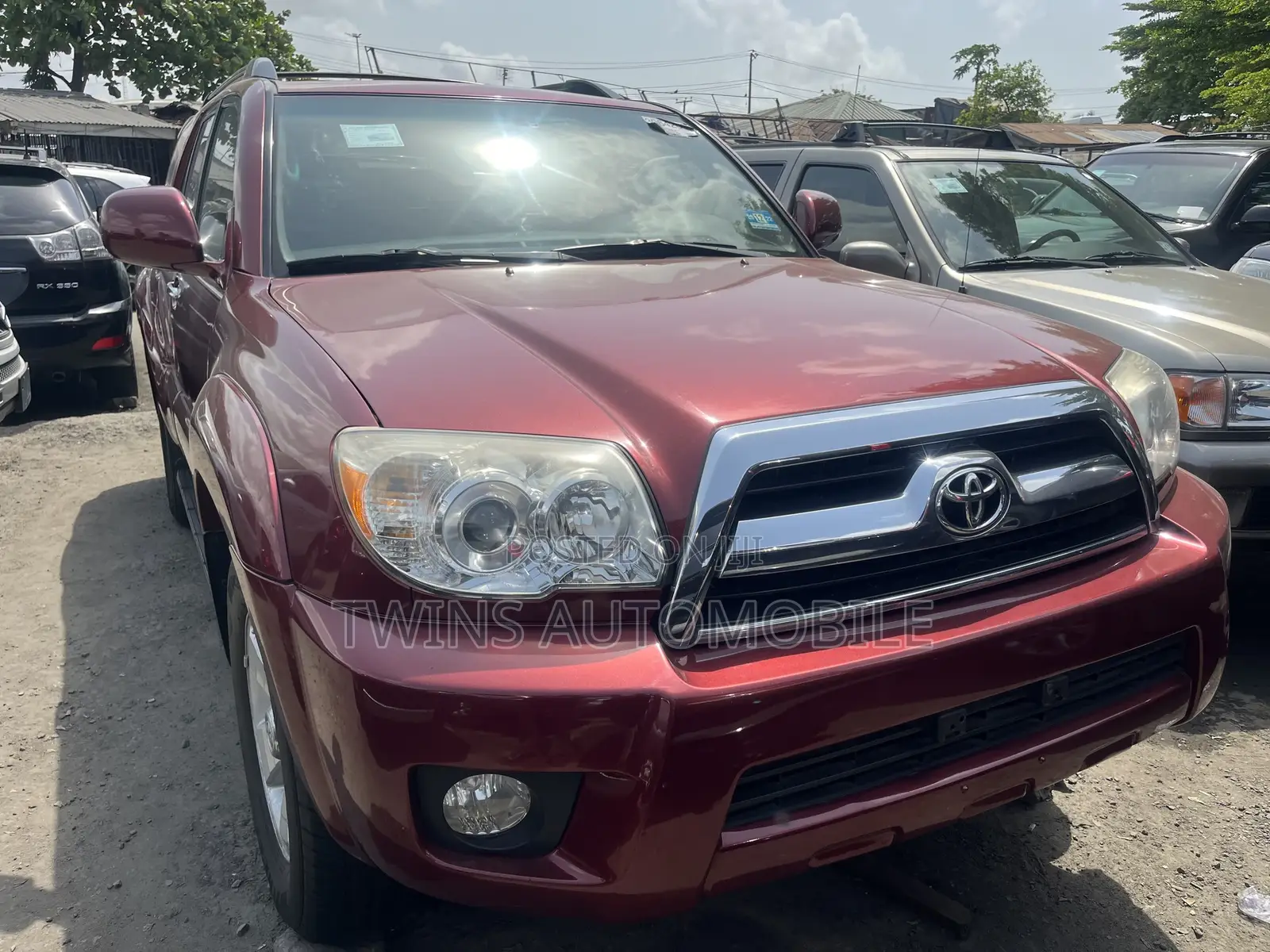 Toyota 4-Runner Limited 2008 Red