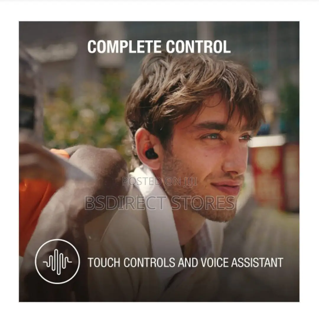WESC NAVY True Wireless Earbuds in-Ear Bluetooth Headphones