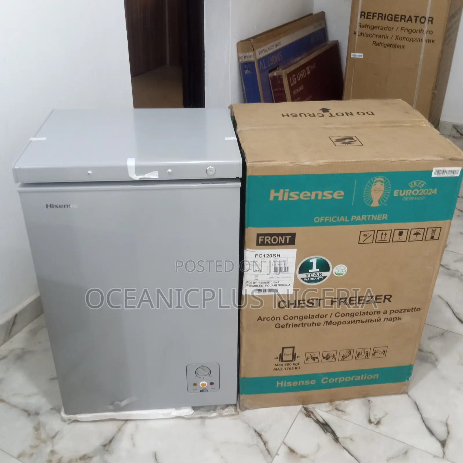 Classic Hisense Chest Freezer 95 Litres, Fc120sh