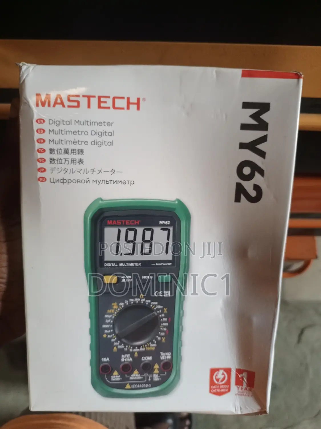 Mastech My62 Digitalmeter