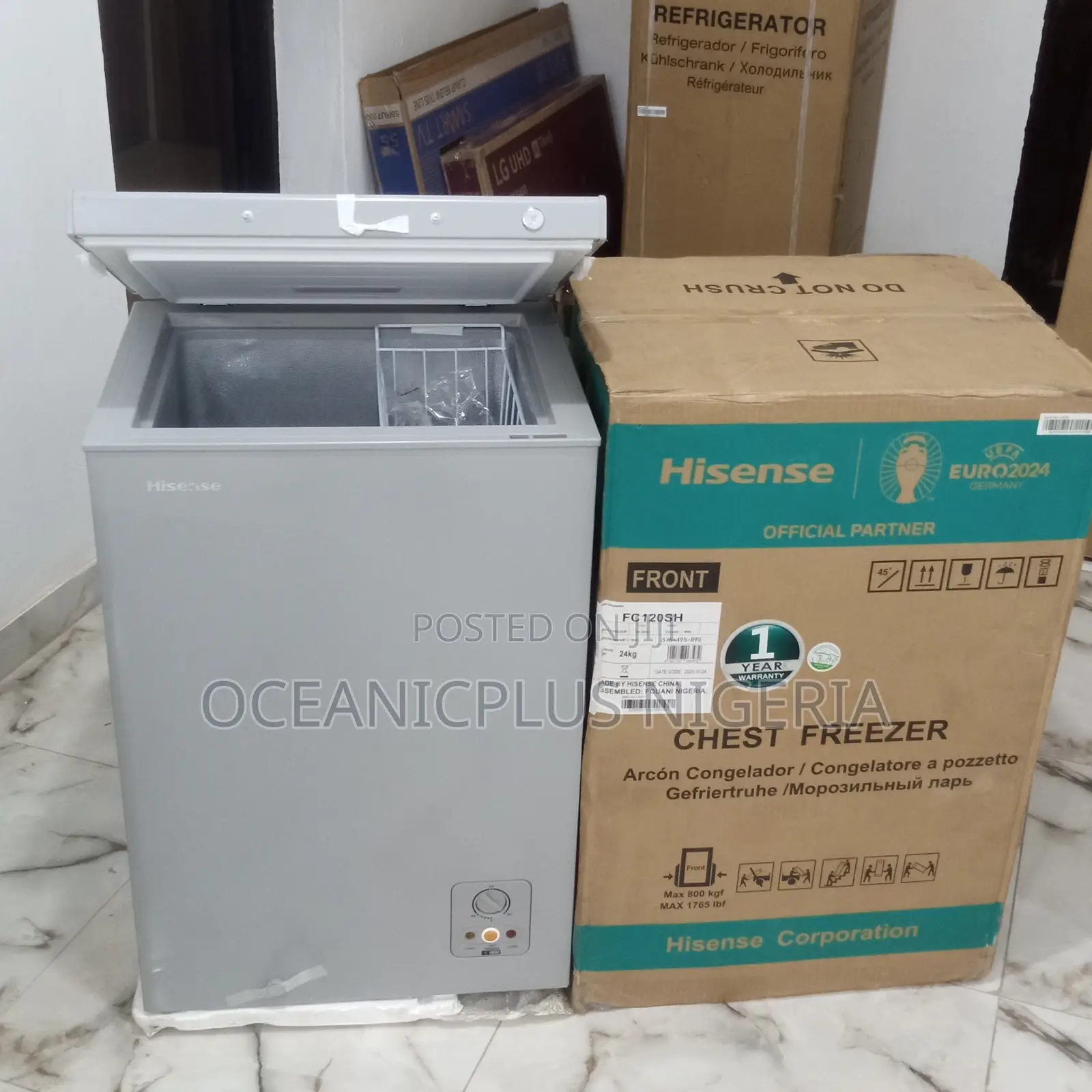 Perfect Hisense Chest Freezer 95 Litres, Fc120sh