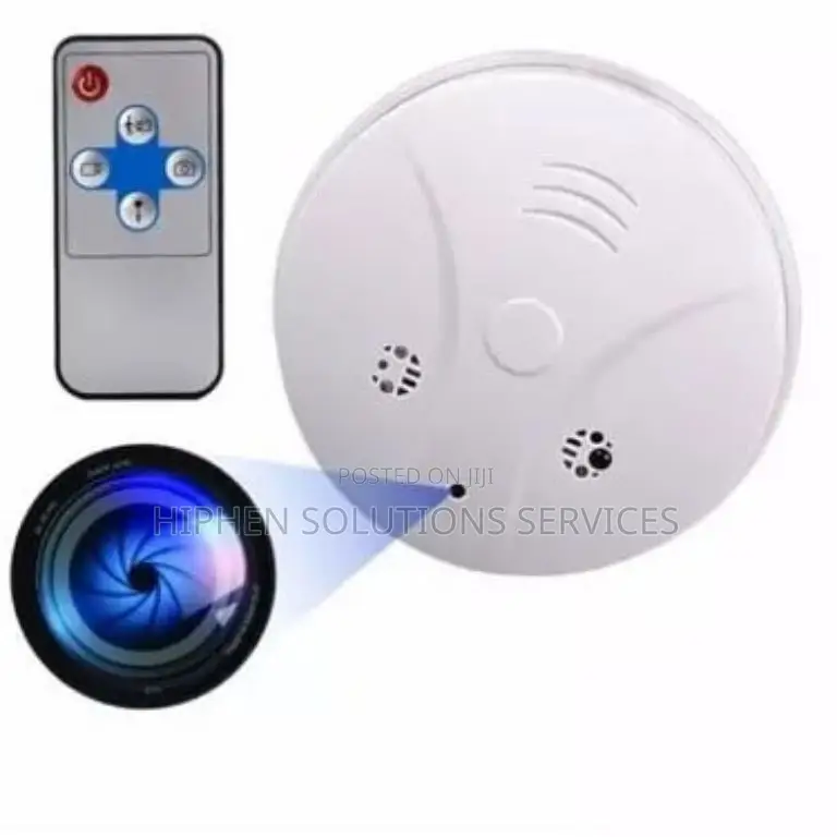 Smoke Detector Hidden Camera Fire Alarm Spy