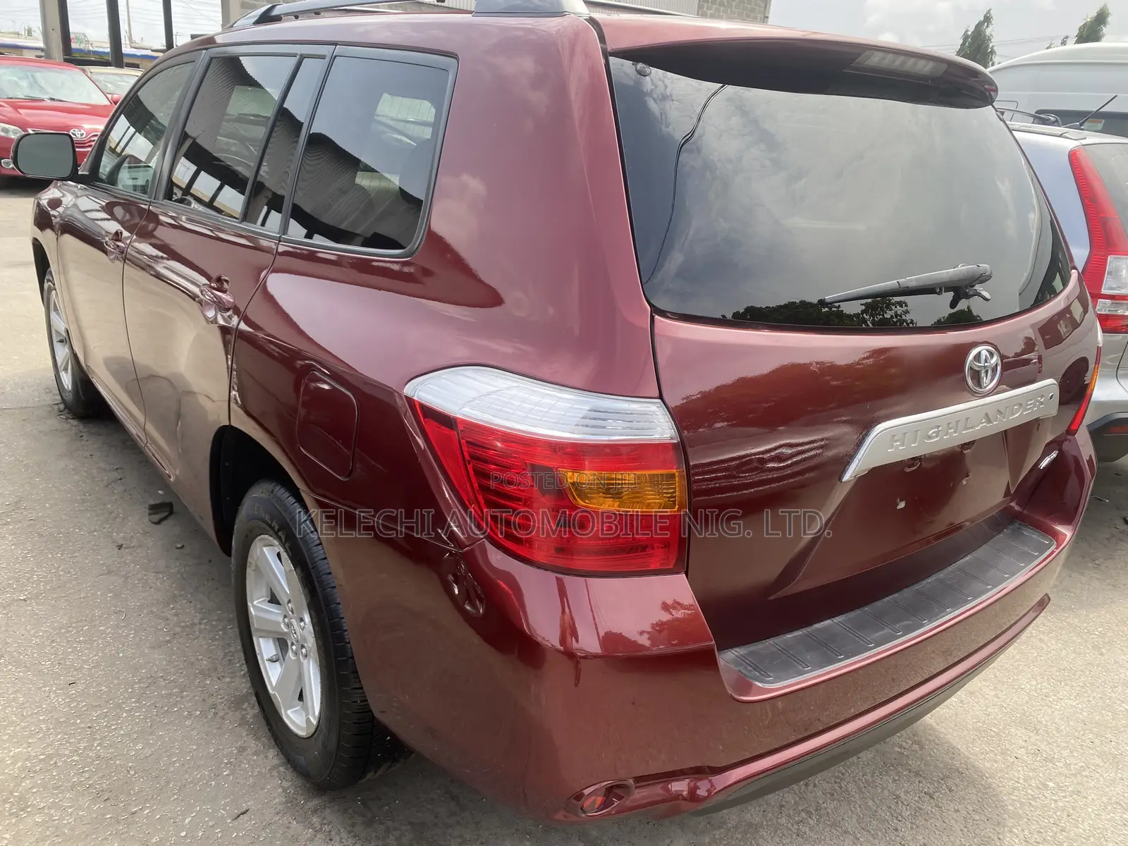 Toyota Highlander Sport 2010 Red
