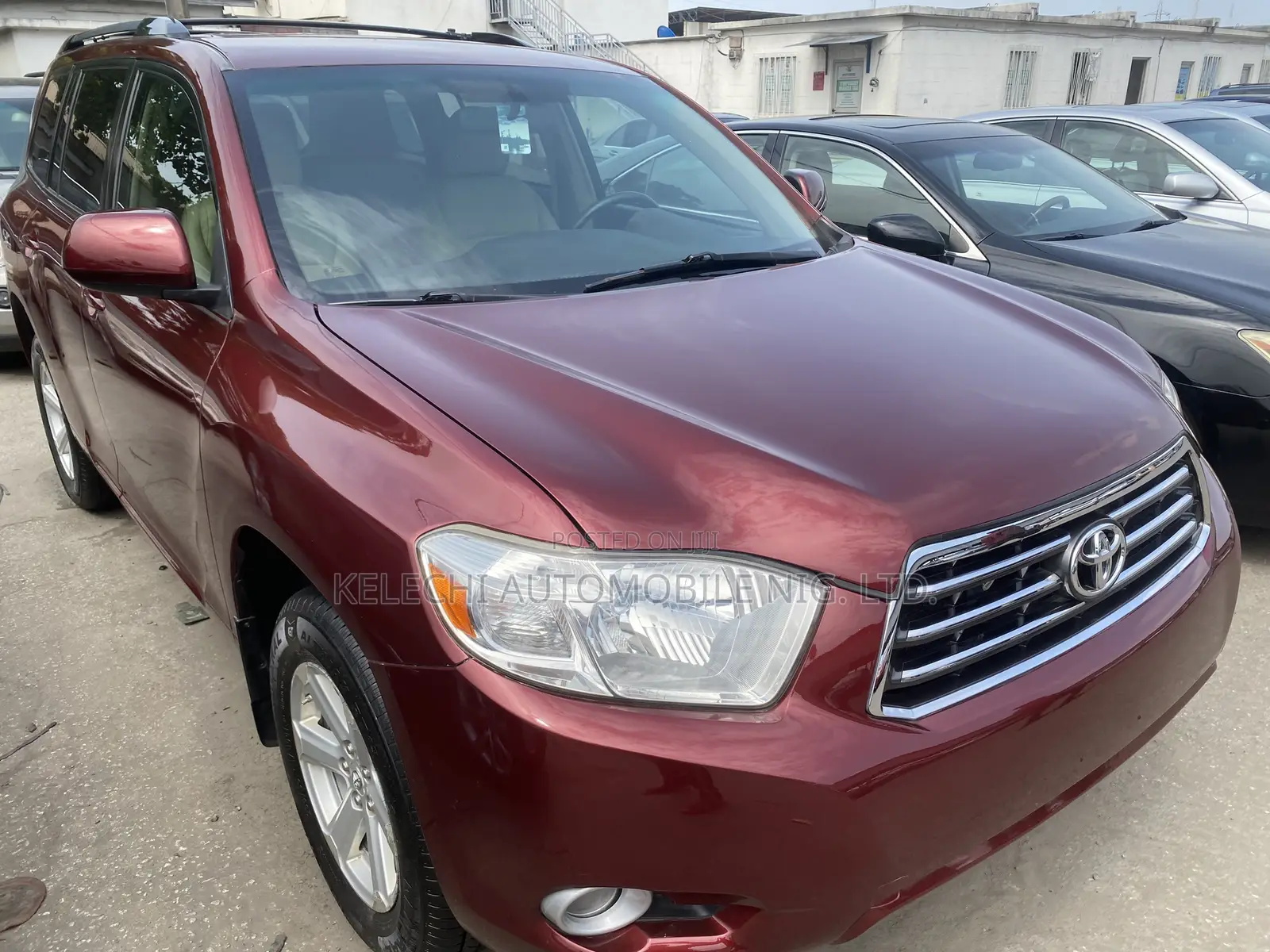 Toyota Highlander Sport 2010 Red