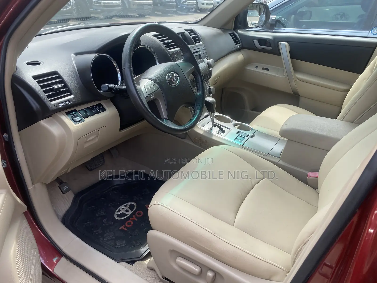 Toyota Highlander Sport 2010 Red