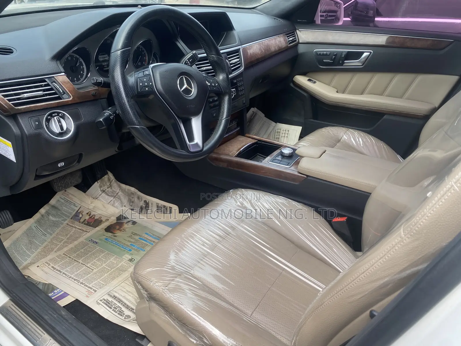 Mercedes-Benz E350 2013 White