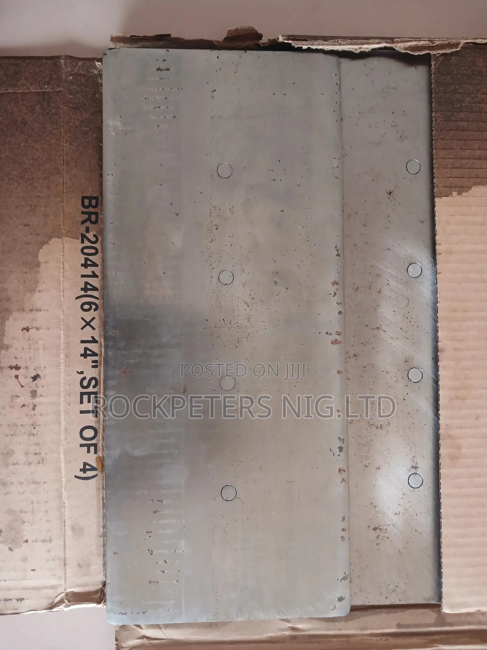 Hoppt 4-Pack 6 X 14" Finish Trowel Blades