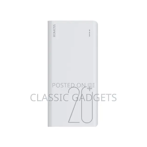 Romoss Psl20, Simple 20 20000MAH Powerbank With Type C Input