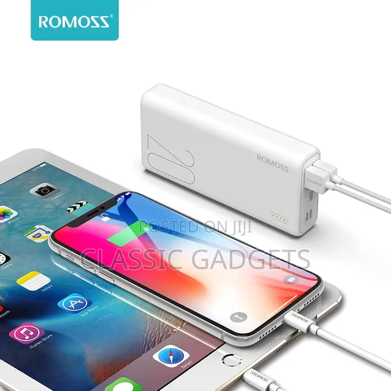 Romoss Psl20, Simple 20 20000MAH Powerbank With Type C Input