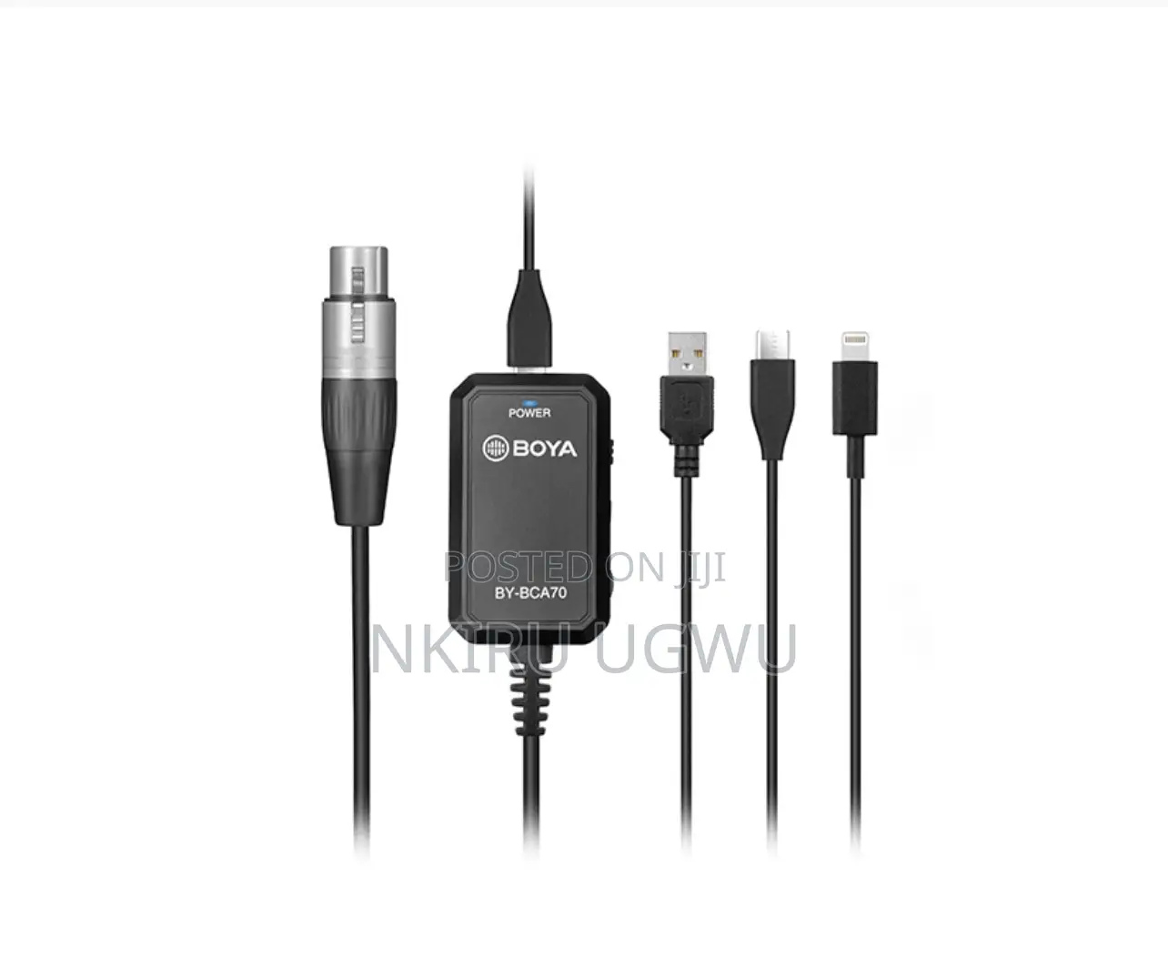 BOYA Audio Adapter for XLR Microphones to Mobile Devices