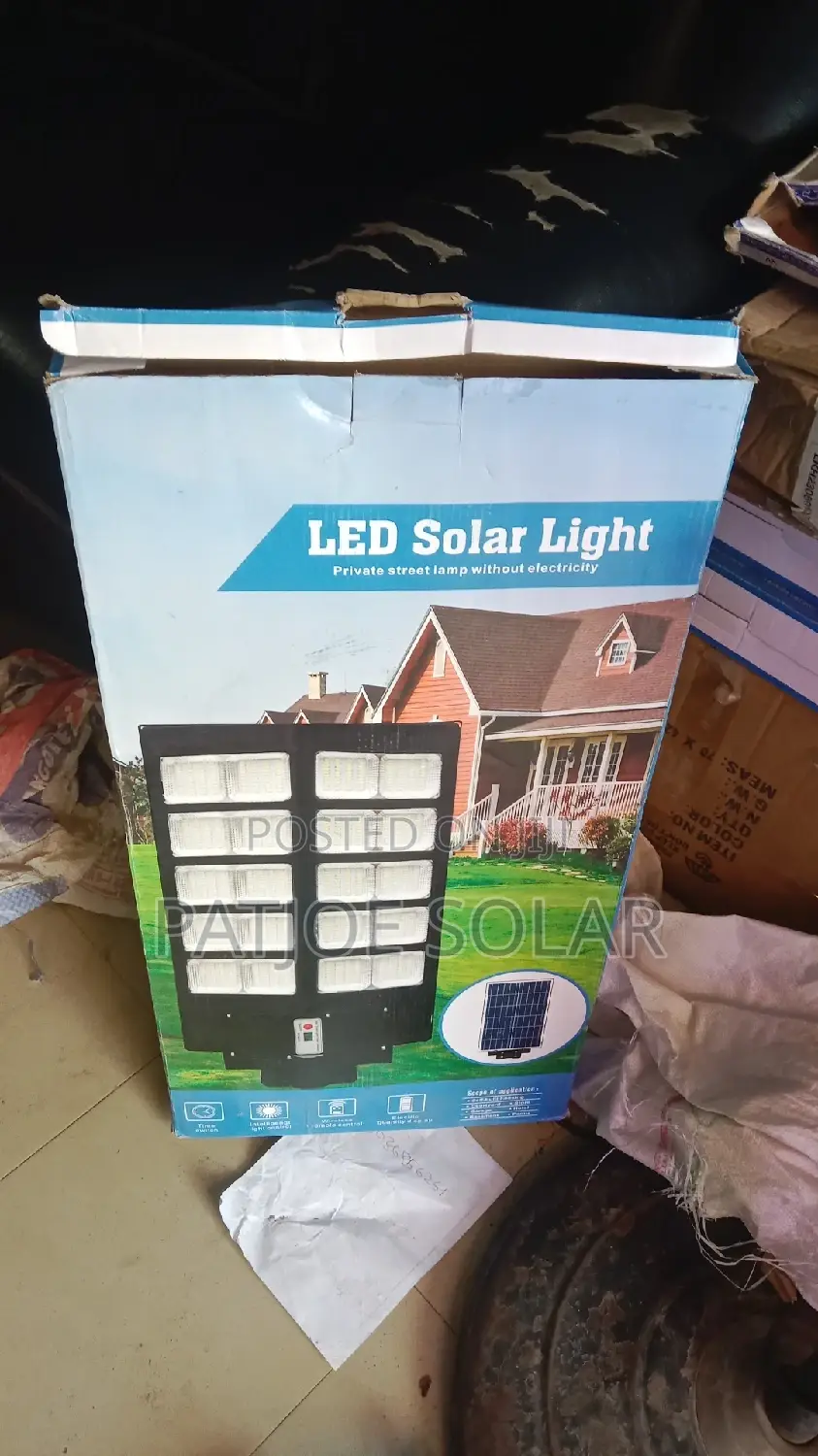 2400 Watts Solar Street Light 24v Bright Energy