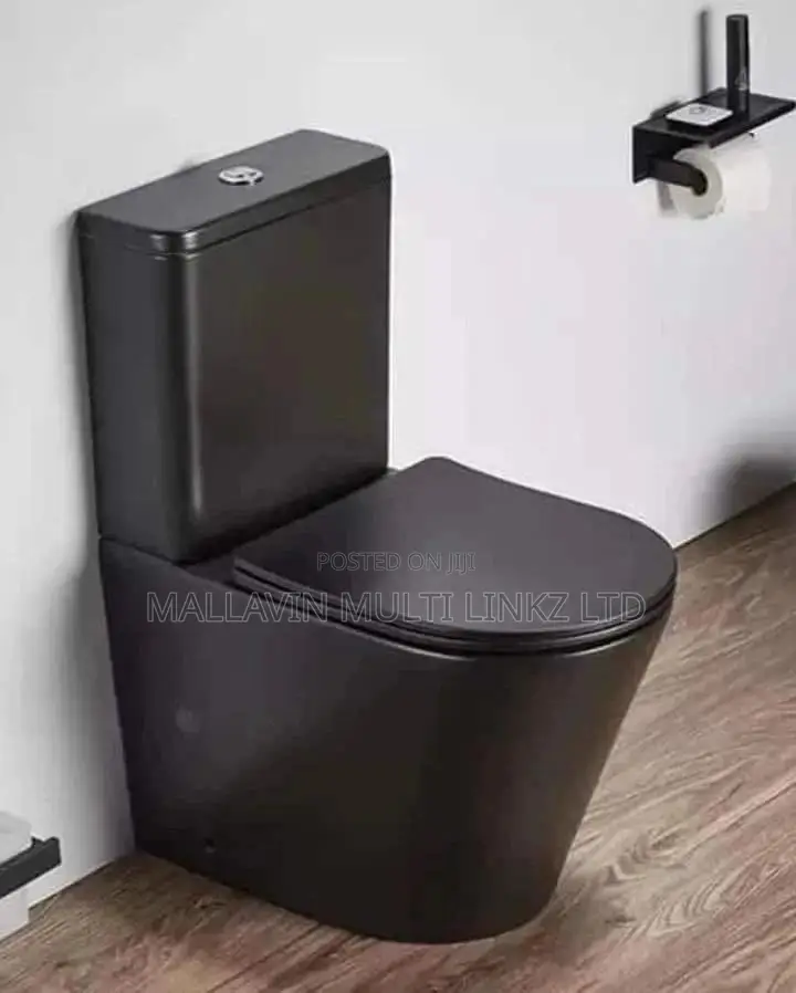 Matte Black Round Wc Sets