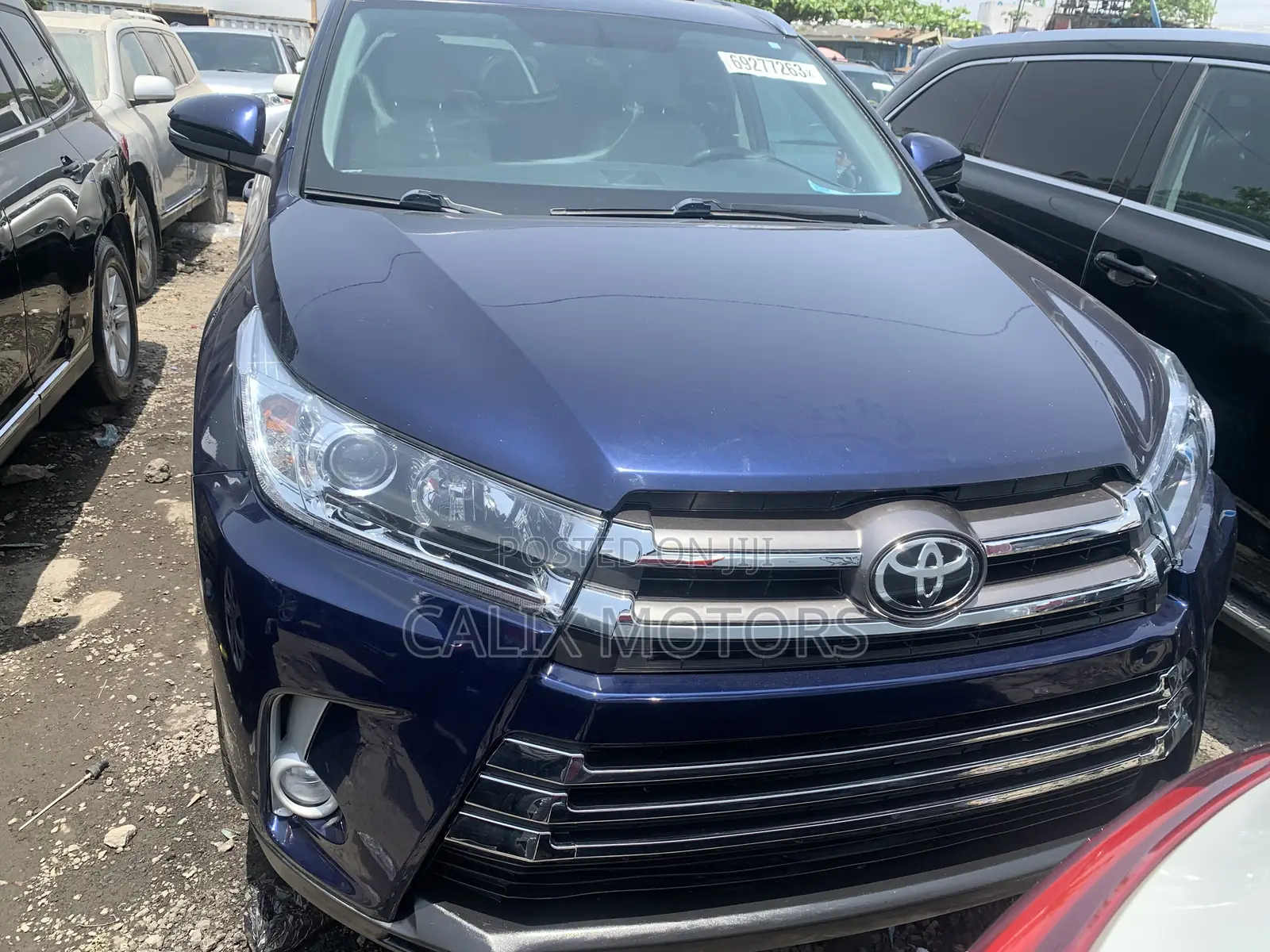 Toyota Highlander 2015 Blue